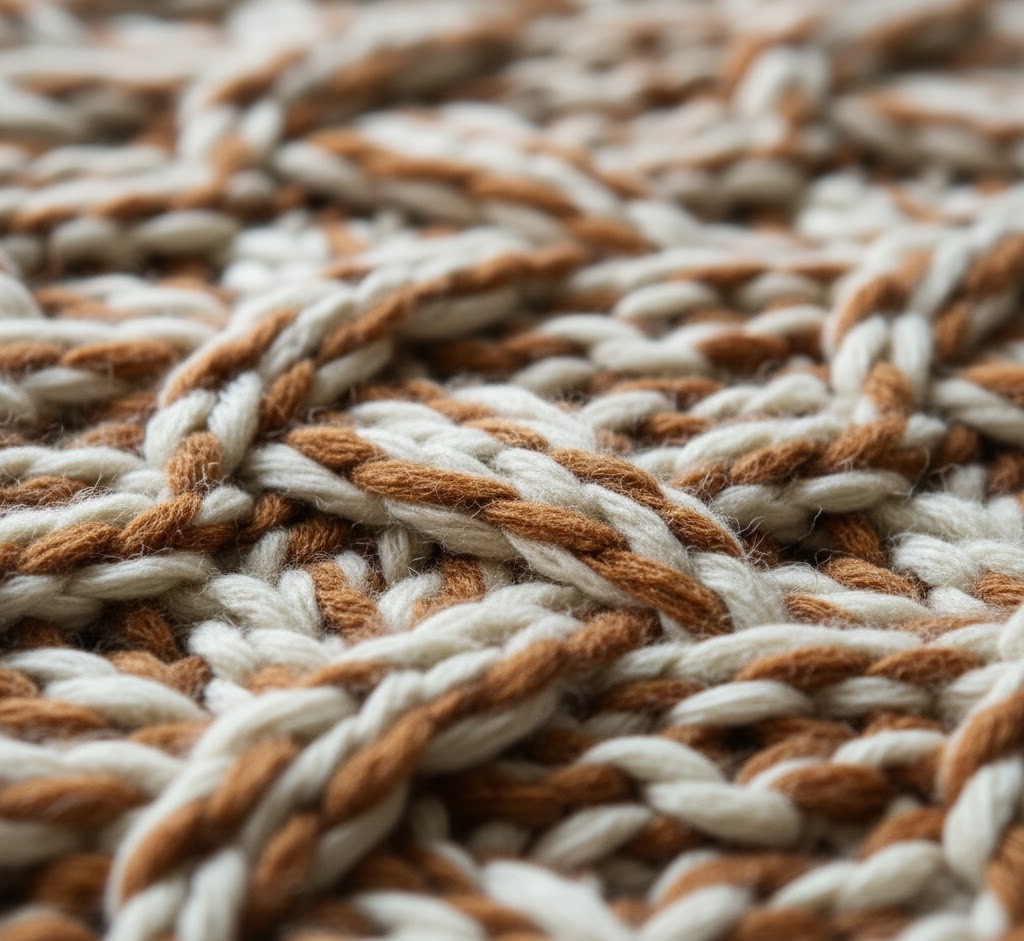 Knit fabric texture pattern