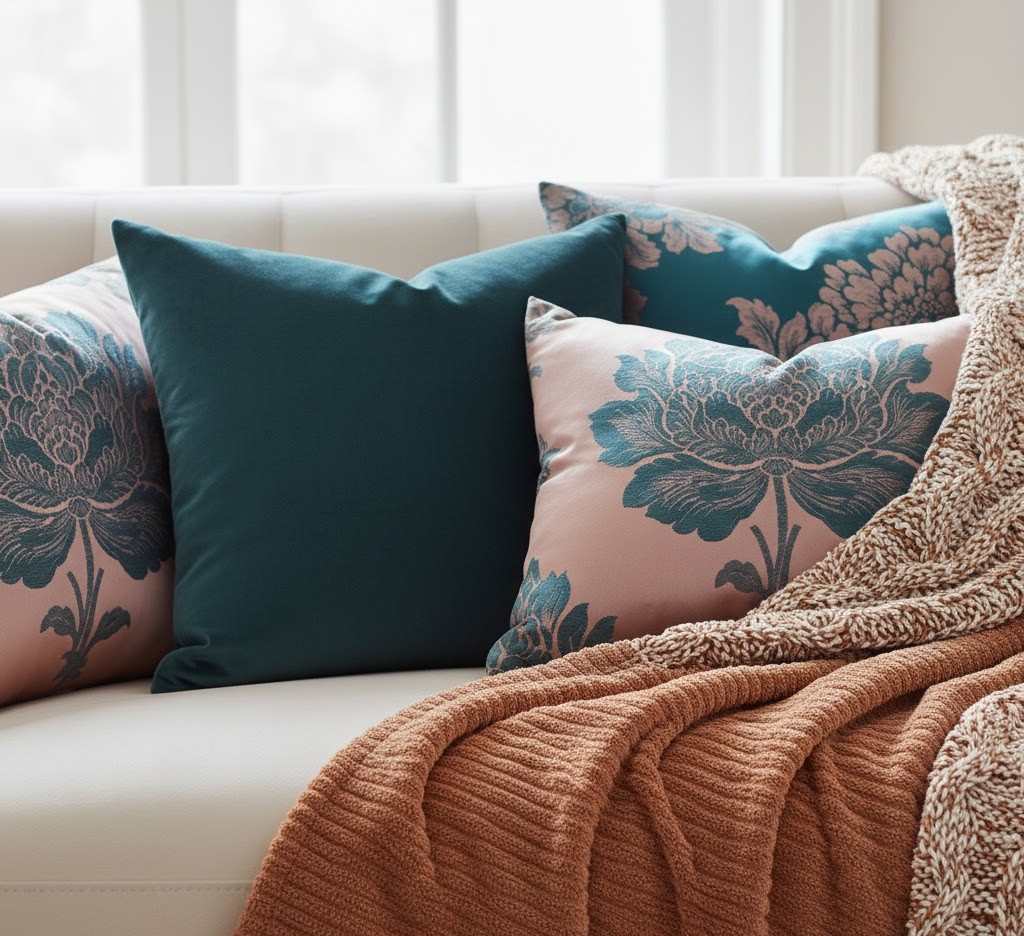 Mixed texture arrangement